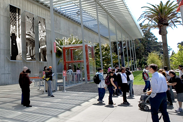 External Entry View of Star Spangled Exhibit