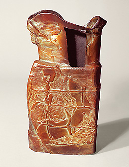 WHIPLASH VASE, 1981 bronze